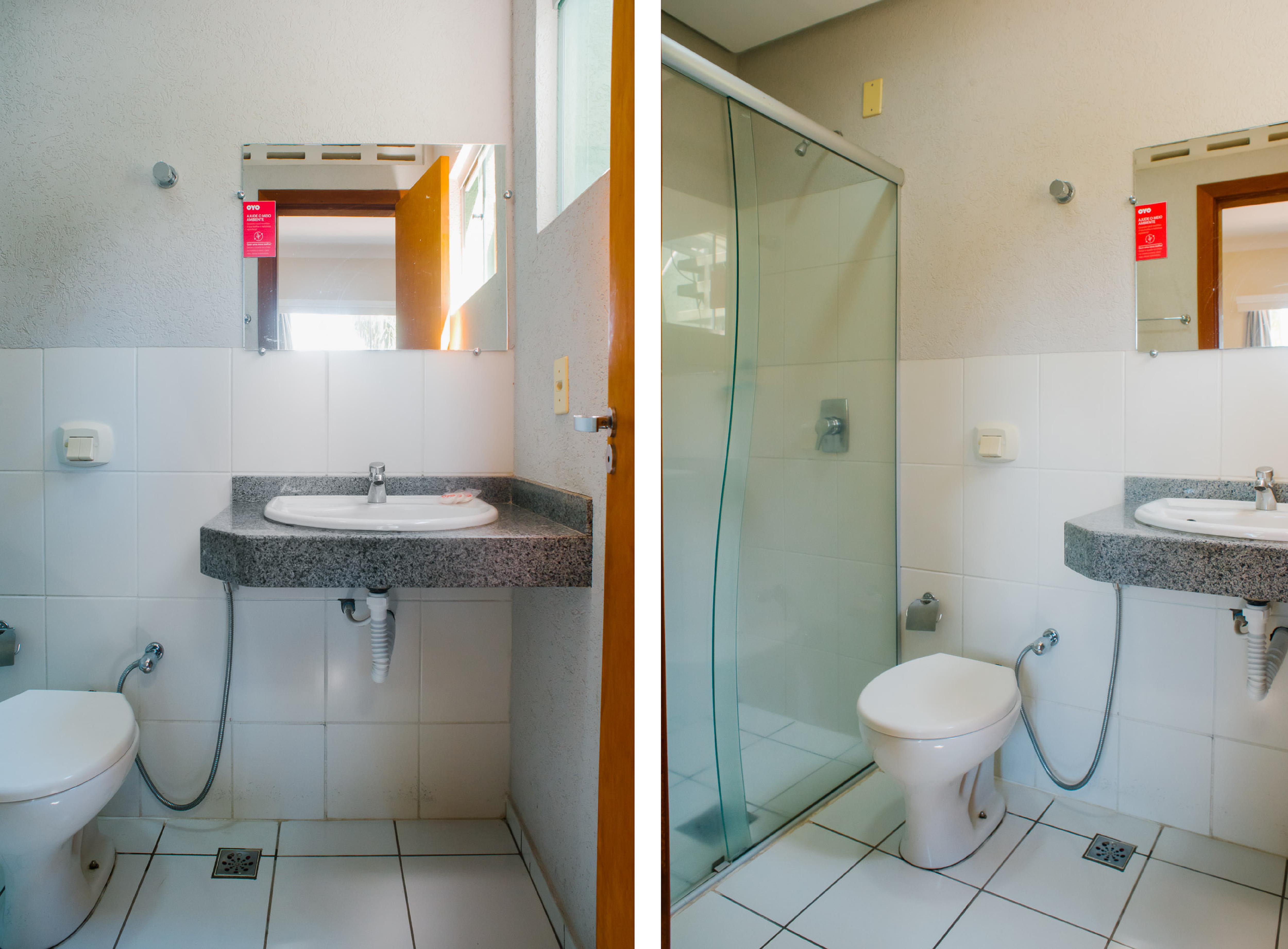 Oyo Cerrado Hotel, Campo Grande Кампу-Гранди Экстерьер фото Bathroom with shower and bidet